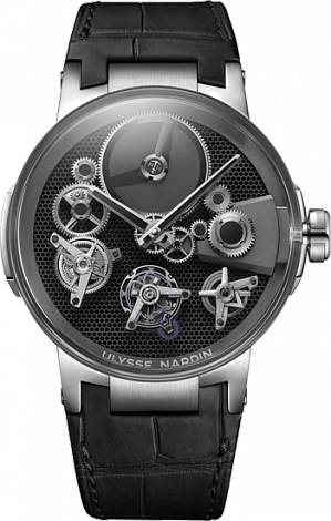 Review Ulysse Nardin Executive Tourbillon Free Wheel 1766-176 watch for sale